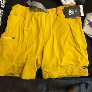 NWT Mens outdoor research shorts